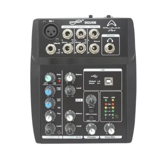 Wharfedale connect 502usb mixer